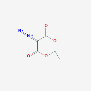 molecular formula C6H6N2O4 B1348741 5-Diazo-2,2-dimethyl-1,3-dioxane-4,6-dione CAS No. 7270-63-5