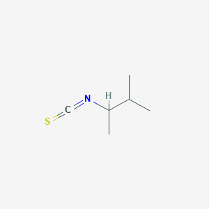 molecular formula C6H11NS B1348747 3-Methyl-2-butyl isothiocyanate CAS No. 201224-92-2