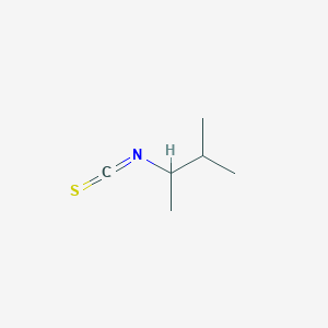 molecular formula C6H11NS B1348747 2-Isothiocyanato-3-methylbutane CAS No. 201224-92-2