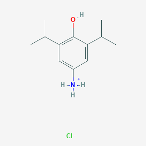 molecular formula C12H20ClNO B134875 4-Amino-2,6-diisopropylphenol Hydrochloride CAS No. 100251-91-0