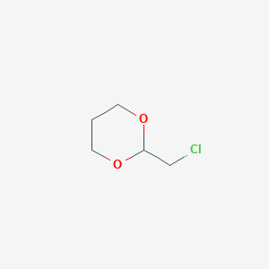 molecular formula C5H9ClO2 B1348789 2-(Chloromethyl)-1,3-dioxane CAS No. 5695-72-7