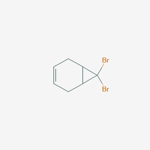 molecular formula C7H8Br2 B1348793 7,7-Dibromobicyclo[4.1.0]hept-3-ene CAS No. 6802-78-4
