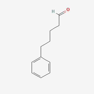 molecular formula C11H14O B1348794 Benzenepentanal CAS No. 36884-28-3