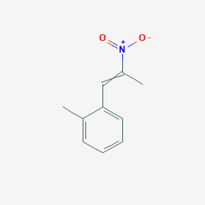 molecular formula C10H11NO2 B1348795 1-Methyl-2-(2-nitroprop-1-en-1-yl)benzene CAS No. 103205-27-2
