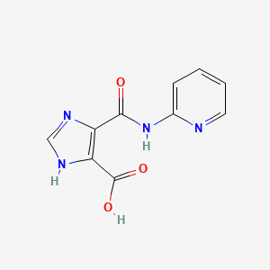 5-(Pyridin-2-ylcarbamoyl)-3H-imidazole-4-carboxylic acid