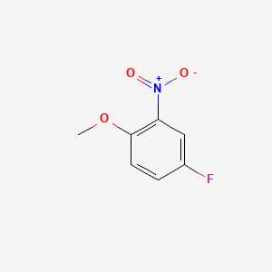 molecular formula C7H6FNO3 B1348801 4-Fluoro-2-nitroanisole CAS No. 445-83-0