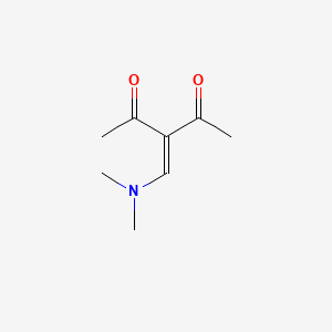 molecular formula C8H13NO2 B1348805 3-[(Dimethylamino)methylidene]pentane-2,4-dione CAS No. 18856-72-9