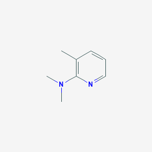 molecular formula C8H12N2 B1348819 Dimethyl-(3-methyl-pyridin-2-yl)-amine CAS No. 61713-46-0