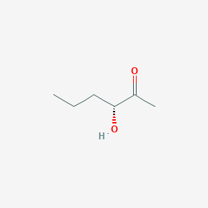 molecular formula C6H12O2 B134882 3R-Hydroxyhexan-2-one CAS No. 152212-60-7