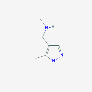 1-(1,5-dimethyl-1H-pyrazol-4-yl)-N-methylmethanamine