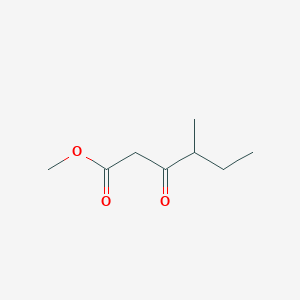 molecular formula C8H14O3 B13488264 Methyl 4-methyl-3-oxohexanoate 