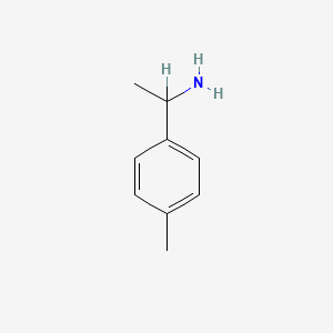 molecular formula C9H13N B1348833 1-(4-Methylphenyl)ethylamine CAS No. 586-70-9