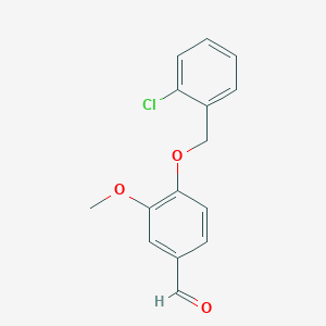 4-[(2-Chlorobenzyl)oxy]-3-methoxybenzaldehyde