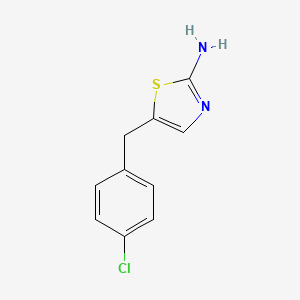 5-(4-Chloro-benzyl)-thiazol-2-ylamine