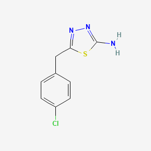 5-(4-Chlorobenzyl)-1,3,4-thiadiazol-2-amine
