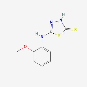5-(2-Methoxy-phenylamino)-[1,3,4]thiadiazole-2-thiol