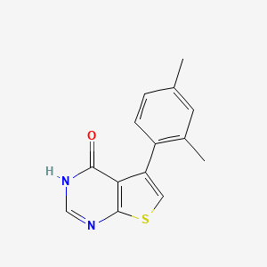5-(2,4-Dimethylphenyl)thieno[2,3-d]pyrimidin-4(3H)-one