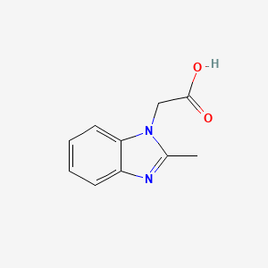 (2-methyl-1H-benzimidazol-1-yl)acetic acid