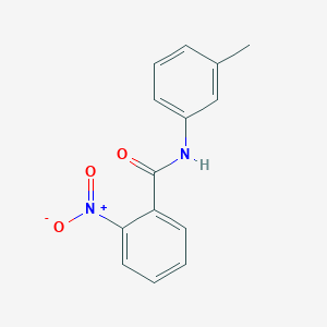 molecular formula C14H12N2O3 B1348902 n-(3-Methylphenyl)-2-nitrobenzamide CAS No. 5246-49-1