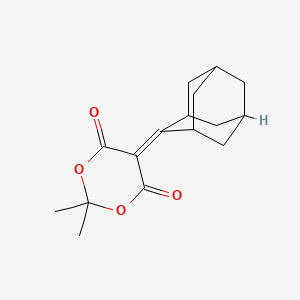 5-(2-Adamantylidene)-2,2-dimethyl-1,3-dioxane-4,6-dione