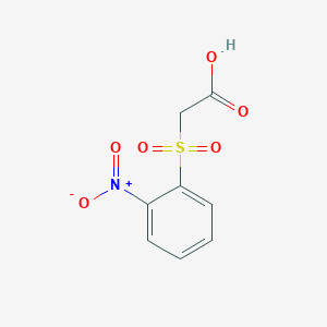 [(2-Nitrophenyl)sulfonyl]acetic acid