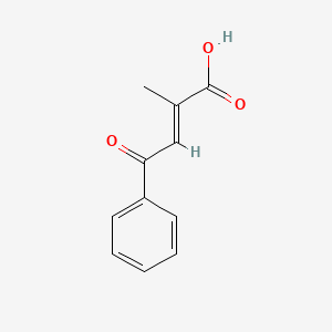 molecular formula C11H10O3 B13489467 (2E)-2-methyl-4-oxo-4-phenylbut-2-enoic acid 