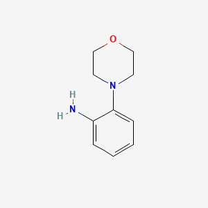 molecular formula C10H14N2O B1348958 2-Morpholinoaniline CAS No. 5585-33-1