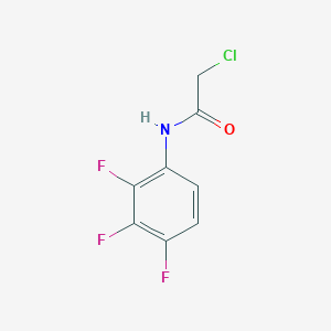 molecular formula C8H5ClF3NO B1348960 2-chloro-N-(2,3,4-trifluorophenyl)acetamide CAS No. 243644-03-3