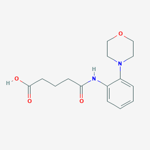 4-(2-Morpholin-4-yl-phenylcarbamoyl)-butyric acid