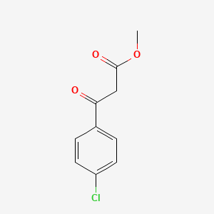 molecular formula C10H9ClO3 B1348964 Methyl 3-(4-chlorophenyl)-3-oxopropanoate CAS No. 53101-00-1