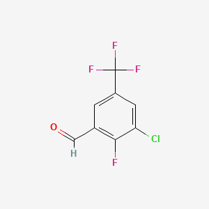 3-Chloro-2-fluoro-5-(trifluoromethyl)benzaldehyde