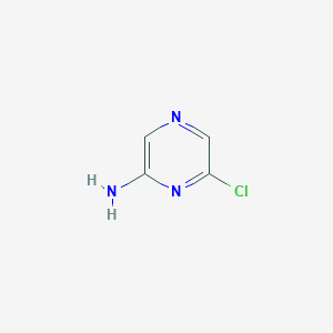 molecular formula C4H4ClN3 B134898 2-Amino-6-Chloropyrazine CAS No. 33332-28-4
