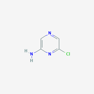 molecular formula C4H4ClN3 B134898 2-Amino-6-chloropyrazine CAS No. 33332-28-4