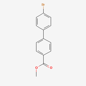 molecular formula C14H11BrO2 B1348991 Methyl 4'-bromo[1,1'-biphenyl]-4-carboxylate CAS No. 89901-03-1