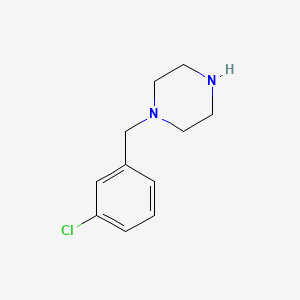 molecular formula C11H15ClN2 B1349040 1-(3-Chlorobenzyl)piperazine CAS No. 23145-91-7
