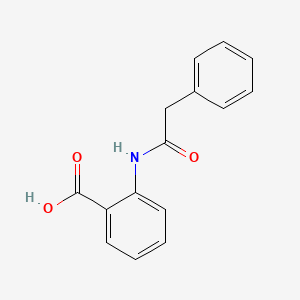 molecular formula C15H13NO3 B1349046 2-(2-phenylacetamido)benzoic Acid CAS No. 28565-98-2