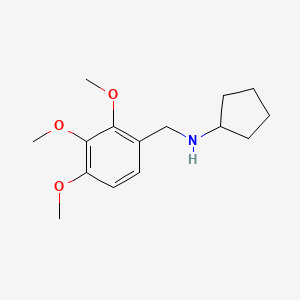 Cyclopentyl-(2,3,4-trimethoxy-benzyl)-amine