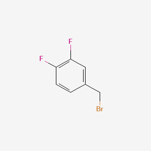 molecular formula C7H5BrF2 B1349066 4-(Bromomethyl)-1,2-difluorobenzene CAS No. 85118-01-0