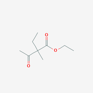 molecular formula C9H16O3 B1349067 Ethyl 2-ethyl-2-methyl-3-oxobutanoate CAS No. 33697-53-9