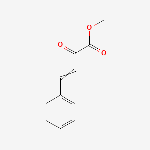 molecular formula C11H10O3 B1349069 Methyl 2-oxo-4-phenylbut-3-enoate CAS No. 6395-86-4