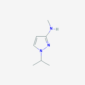molecular formula C7H13N3 B13490691 N-methyl-1-(propan-2-yl)-1H-pyrazol-3-amine 