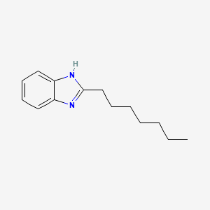 molecular formula C14H20N2 B1349070 2-Heptylbenzimidazole CAS No. 5851-49-0