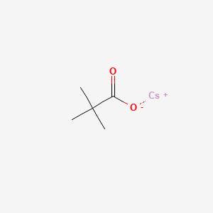 molecular formula C5H9CsO2 B1349073 Cesium pivalate CAS No. 20442-70-0