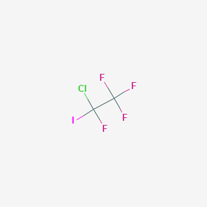 molecular formula C2ClF4I B1349080 (1-Chloro)tetrafluoro-1-iodoethane CAS No. 754-23-4