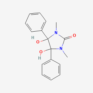 4,5-Dihydroxy-1,3-dimethyl-4,5-diphenylimidazolidin-2-one