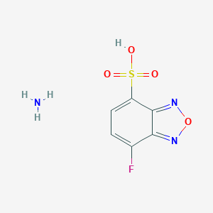 molecular formula C₆H₆FN₃O₄S B013491 Sulphonate CAS No. 84806-27-9