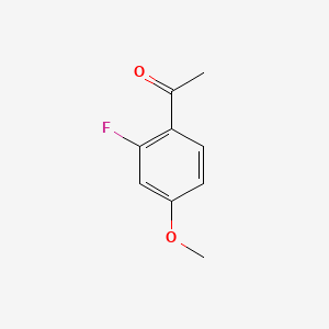 molecular formula C9H9FO2 B1349110 2'-Fluoro-4'-methoxyacetophenone CAS No. 74457-86-6