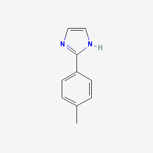 molecular formula C10H10N2 B1349114 2-(4-Methylphenyl)-1H-imidazole CAS No. 37122-50-2