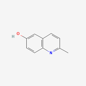 molecular formula C10H9NO B1349115 2-甲基喹啉-6-醇 CAS No. 613-21-8
