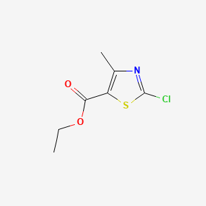 molecular formula C7H8ClNO2S B1349118 Ethyl 2-chloro-4-methyl-1,3-thiazole-5-carboxylate CAS No. 7238-62-2